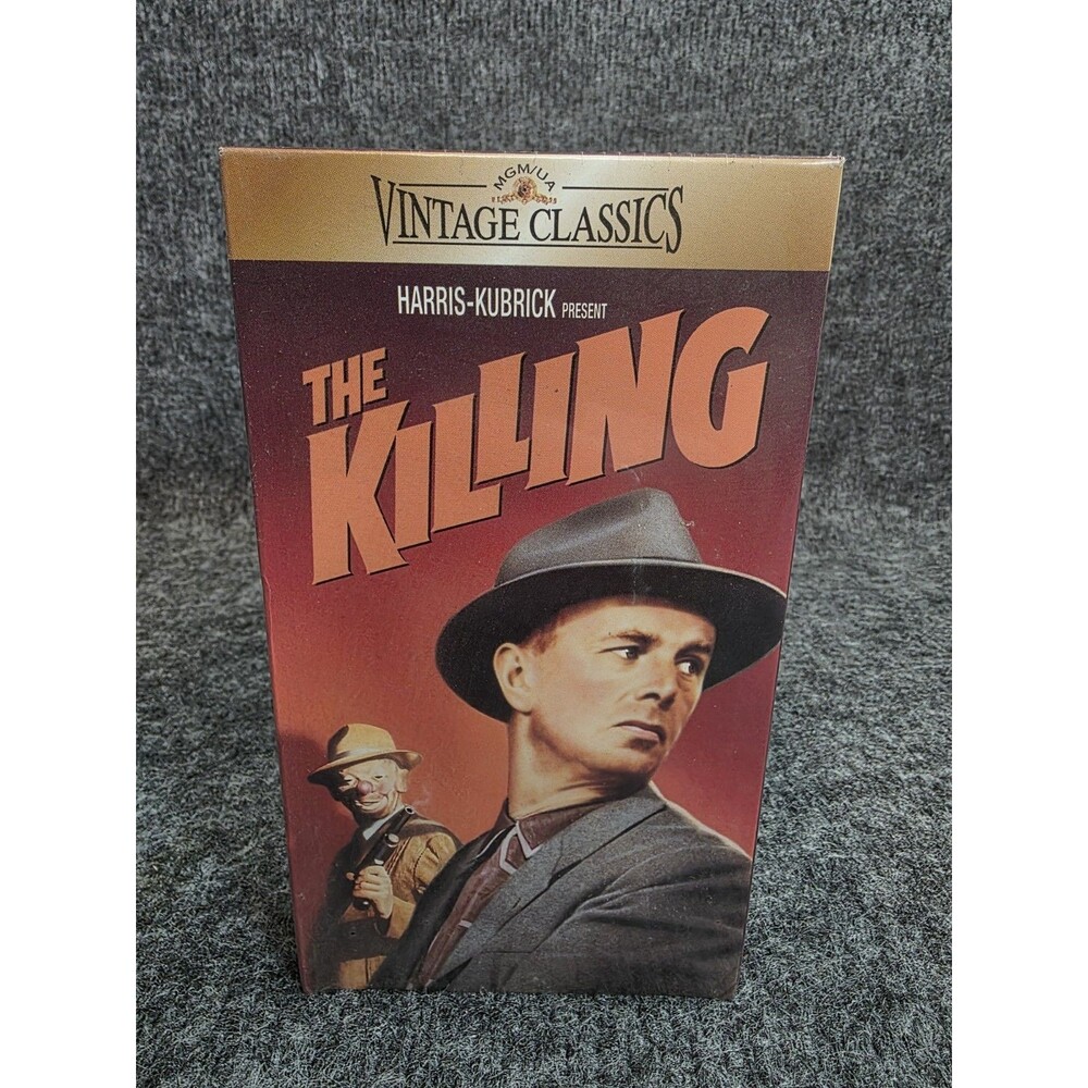 The Killing (VHS, 1956) MGM Sterling Hayden / Elisha Cook Rare VHS Copy